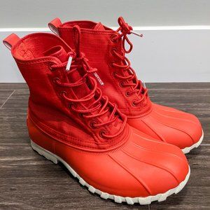 Native Shoes Fire Red Jimmy Boot Womens Size 6